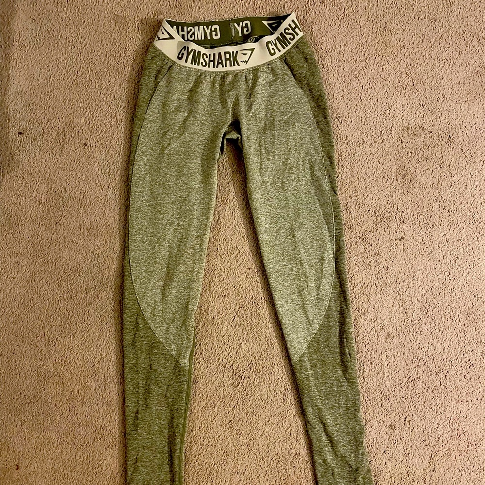 Green Gymshark Leggings